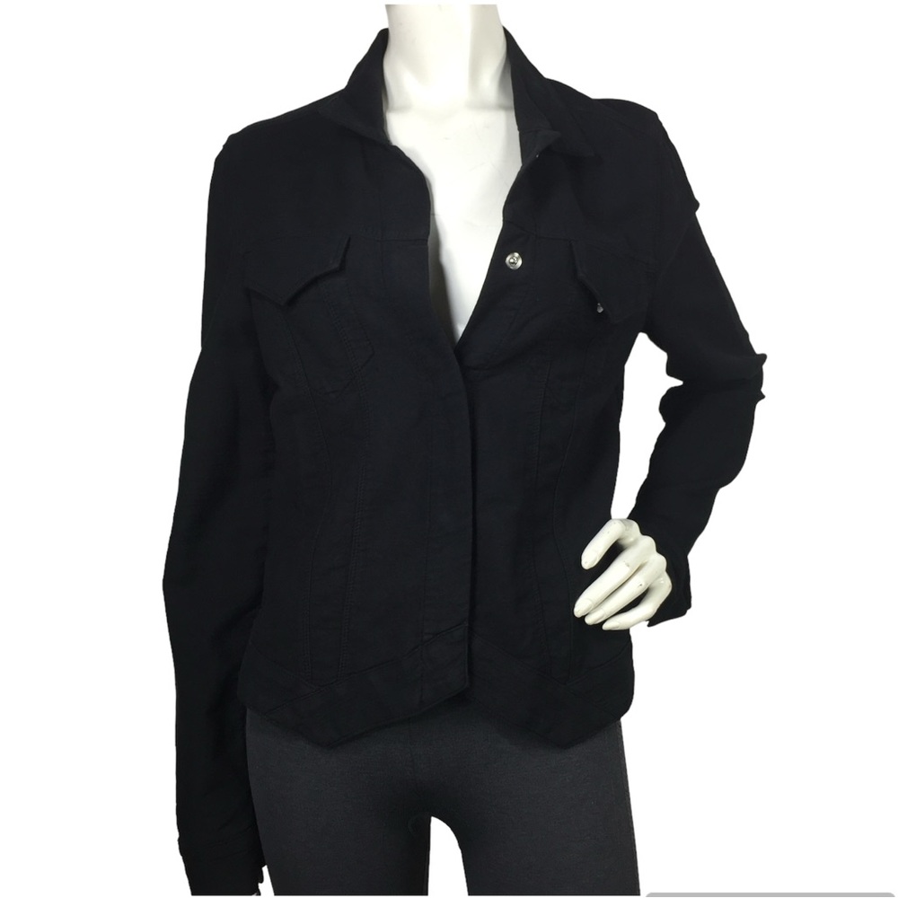 RTA Jack Denim Jacket Black Size M